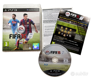 FIFA 15 PS3 PlayStation PAL IT CD Games Videogioco