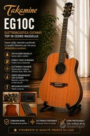 Takamine EG10C – Elettroacustica Vintage con Top i
