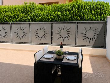 Appartamento indipendente 2 camere 1 bagno + corte