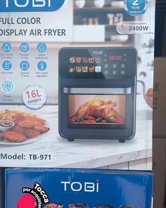 Friggitrice ad aria Tobi 16 Litri TB-971 2400W Dis