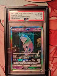 Carta Pokemon Mewtwo Gx 082 Psa 10 Jap