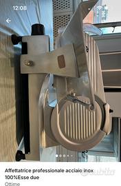 Affettatrice professionale acciaio inox 100%