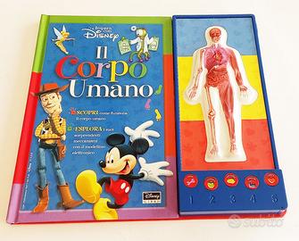 Libro sonoro IMPARA CON DISNEY "IL CORPO UMANO"