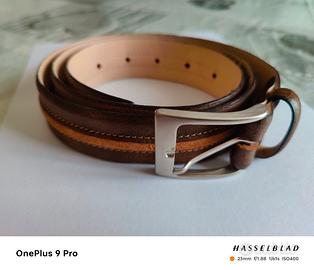 Cintura da donna in vera pelle