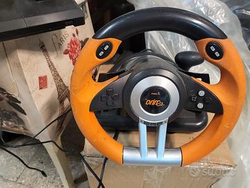 volante Gaming con pedaliera e cambio, per giochi 