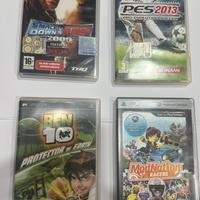 Lotto 4 videogiochi PSP
