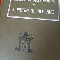 Volume ARCHITETTURA  BASILICA VATICANA del 1812