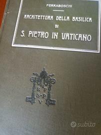 Volume ARCHITETTURA  BASILICA VATICANA del 1812