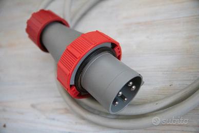 Cavo trifase Baldassari 5G6 con spina Palazzoli 63