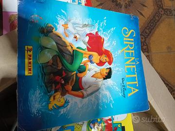 album di figurine,la sirenetta completo