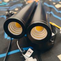 Coppia di Lampade a sospensione colore nero