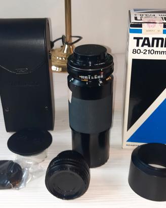 ZOOM TAMRON 80/210 CON DUPLICATORE DI FOCALE