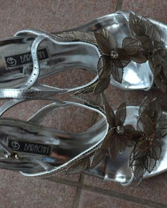 Scarpe argento