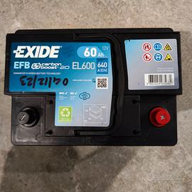 Batteria EXIDE EL600 EFB 60Ah 640A