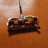 Custodia porta occhiali in vera pelle