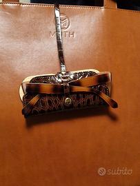 Custodia porta occhiali in vera pelle