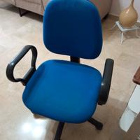 Sedia scrivania con rotelle 