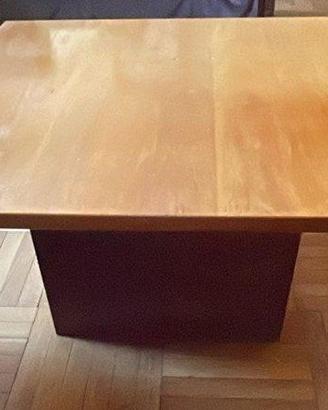 2 tavoli 90x90 legno vintage