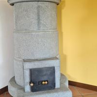 stufa in pietra ollare