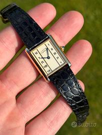 Cartier Tank Vermeil Ref.590005 Oro su Argento  