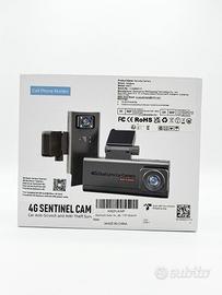 Dashcam auto 4G sentinel - dual lense visual h24