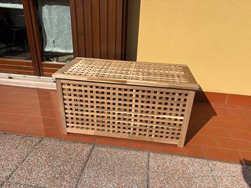 Contenitore in acacia Ikea HOL