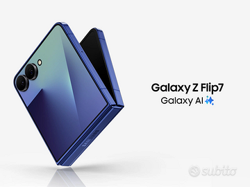 Samsung Galaxy Z Flip 7 256GB 12GB Blue Shadow