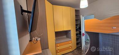 Cameretta Bambini 3 letti
