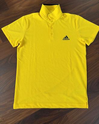 Adidas polo da tennis gialla