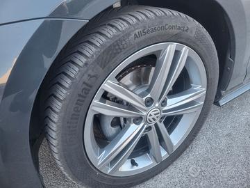 Cerchi in lega VolksWagen originali gommati Contin