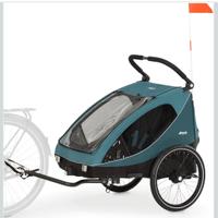 Rimorchio bici per bambini Hauck Dryk Duo - Nuovo 