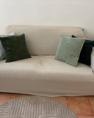 Divano letto con fodera