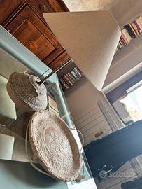 Abarjour e piatto  in similpietra BITOSSI