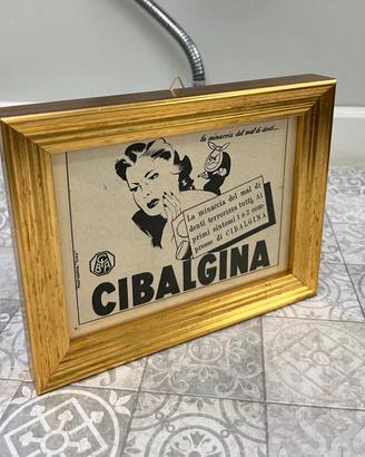 Pubblicità Vintage incorniciato 1948