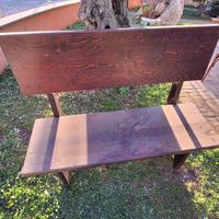 PANCA IN LEGNO RUSTICA