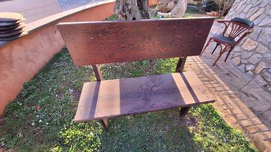 PANCA IN LEGNO RUSTICA