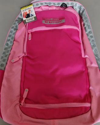Zaino Smemoranda con porta casco colore rosa