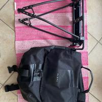 Portapacchi + Borse Elops Bici Decathlon