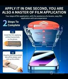 Pellicola vetro iPhone 16