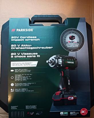 Avvitatore percussione smonta gomme Parkside 