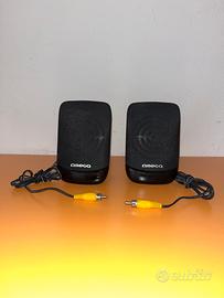 Coppia Altoparlanti Stereo PC Omega