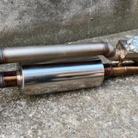 Scarico Suzuki Samurai INOX con valvola