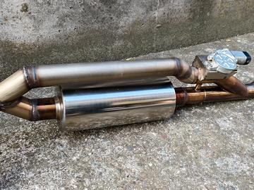 Scarico Suzuki Samurai INOX con valvola