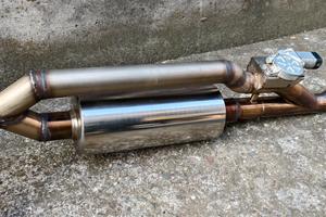 Scarico Suzuki Samurai INOX con valvola