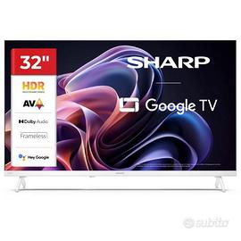 SHARP 32HF2265EW 32'' GOOGLE TV LED HD FRAMELESS A