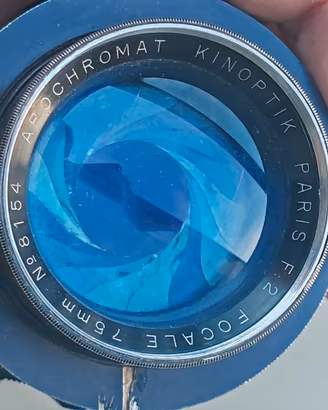 Kinoptik 75mm f/2 vintage cinema