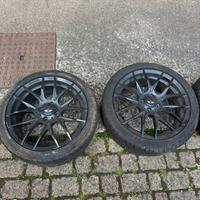 4 cerchi mini con gomme usate