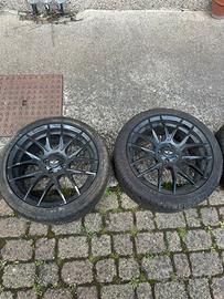 4 cerchi mini con gomme usate