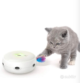 Gioco per gatti (cattura la piuma)