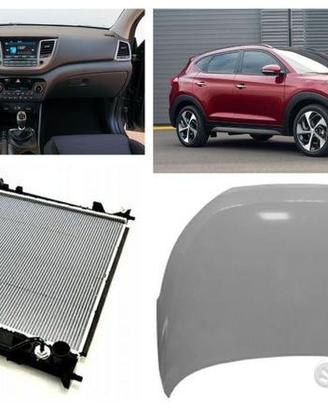 Hyundai TUCSON musata cofano paraurti airbag 15-18